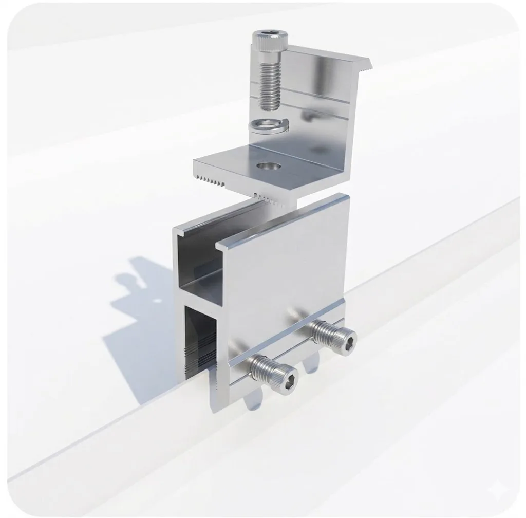 Standing Seam System - Clamp-on, No Penetration manufacturer in Trichy India