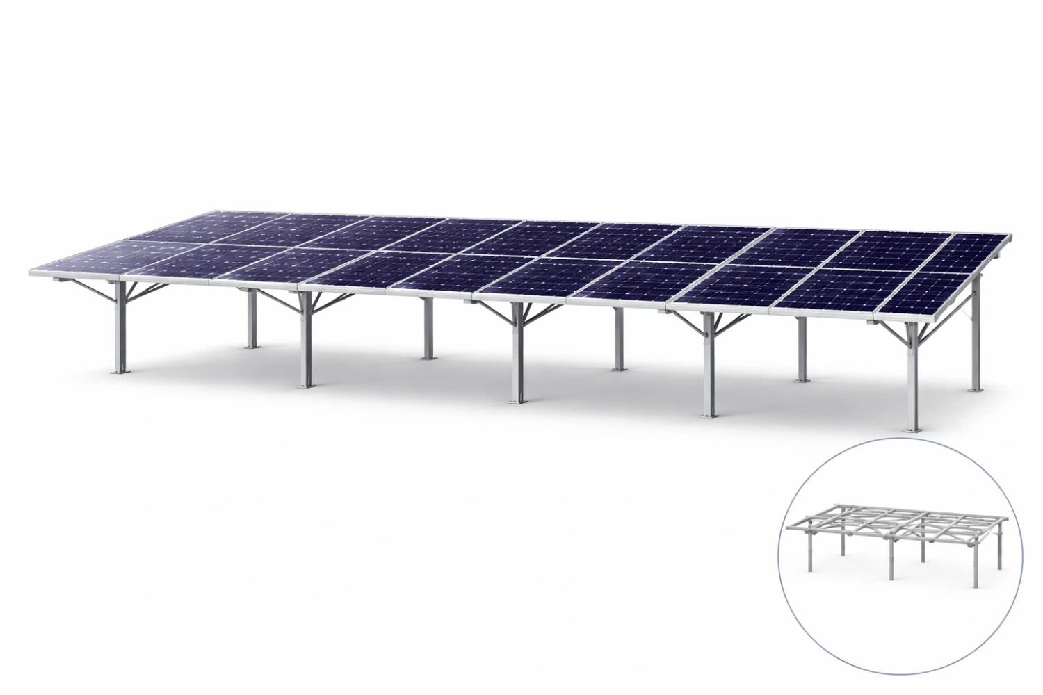 Solar Carports rendering 3