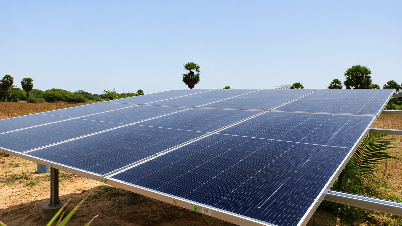 hot-dip-galvanized-gi-truss-solar-mounting