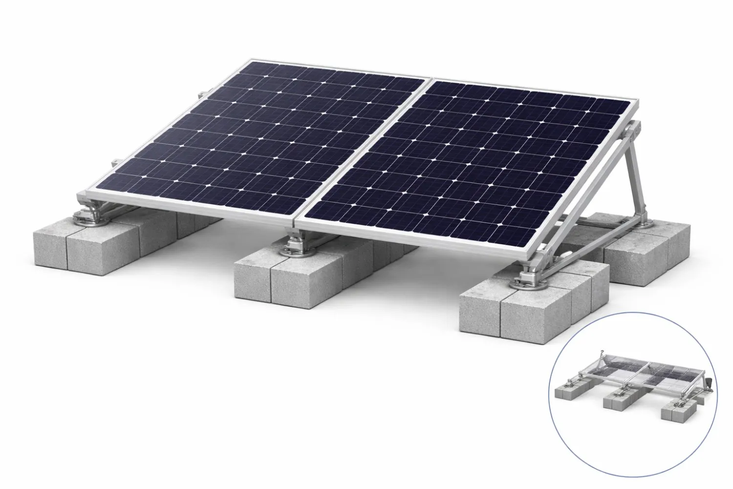Ground Mounting rendering 3